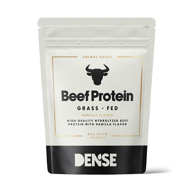Biffprotein Vanilj 500 g från Dense – pulver
