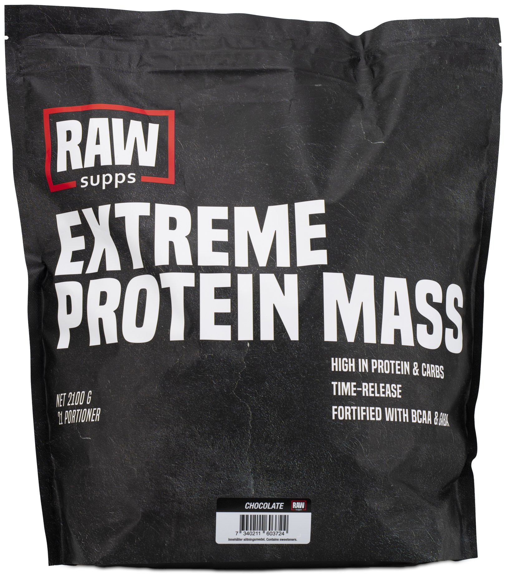 RAW Extreme Protein Mass från RAW Supps – pulver