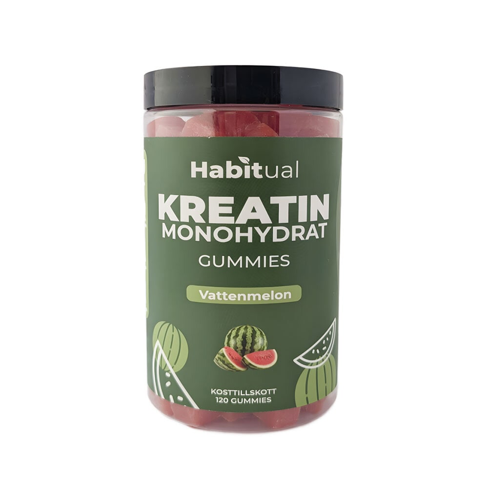 Kreatin gummies vattenmelon 120st från Habitual – gel