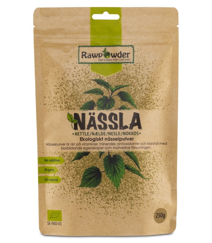 RawPowder Nässelpulver från RawPowder – pulver