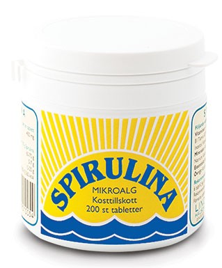 Lindroos Spirulina 200 tabletter från Lindroos – tabletter