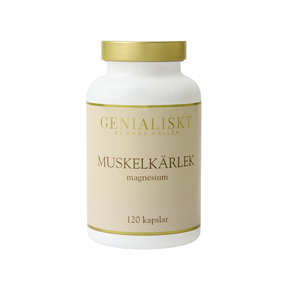 Muskelkärlek 120 kapslar från Genialiskt By Anna Hallén – kapslar