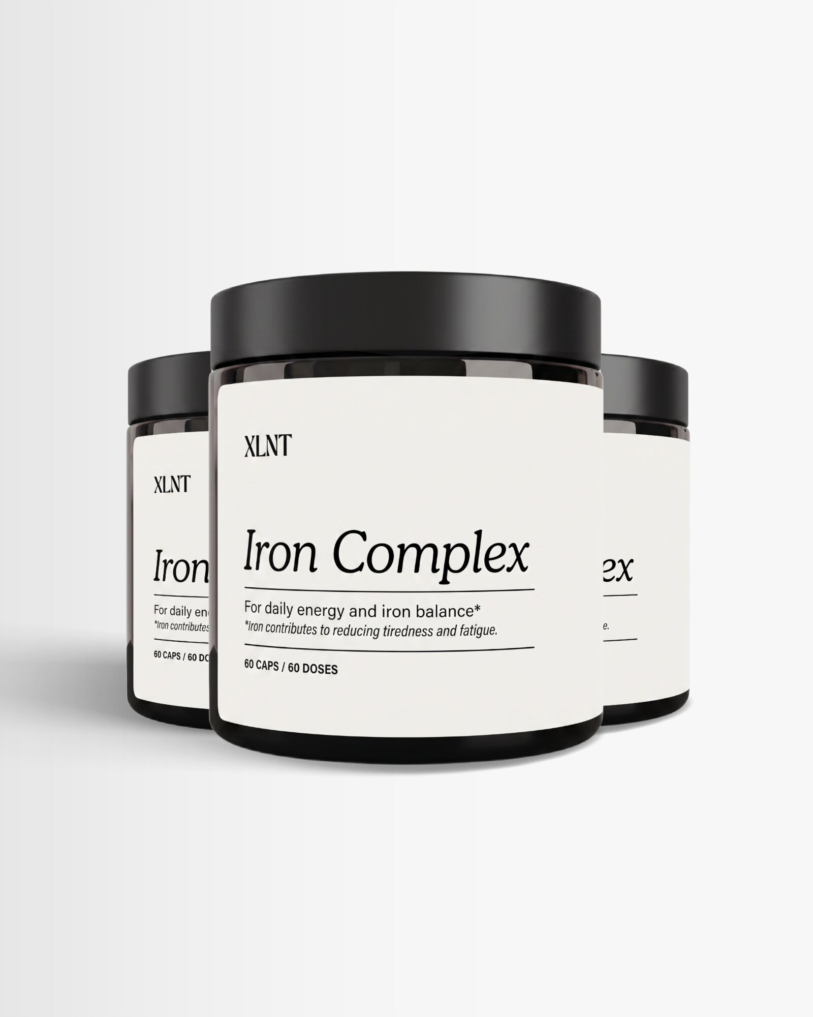 3 st Iron Complex från XLNT Sports – kapslar