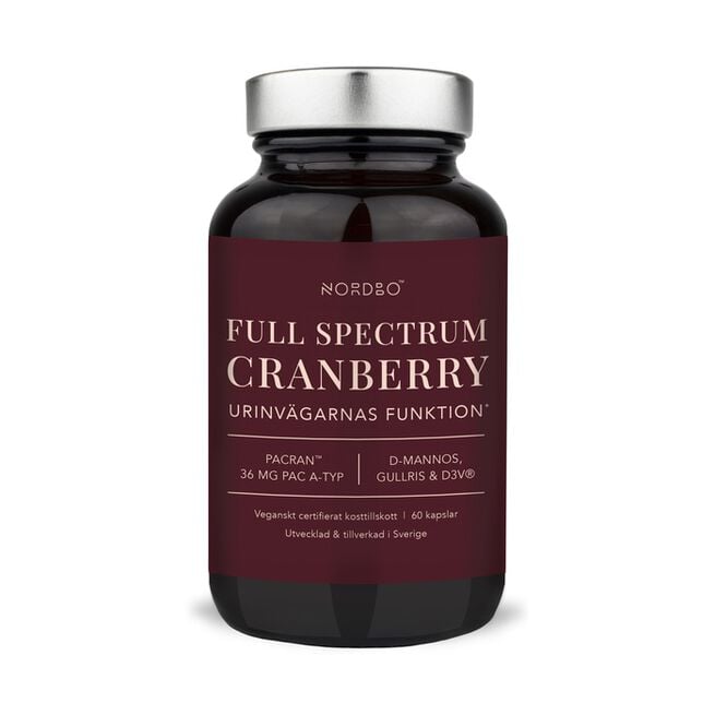 Full Spectrum Cranberry, 60 kap från Nordbo – kapslar