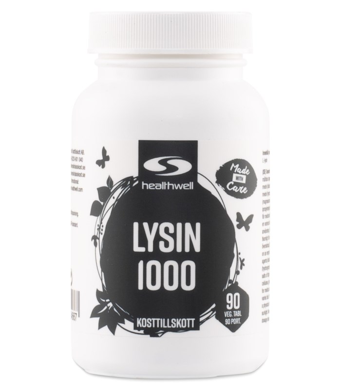 Healthwell Lysin 1000 från Healthwell – tabletter