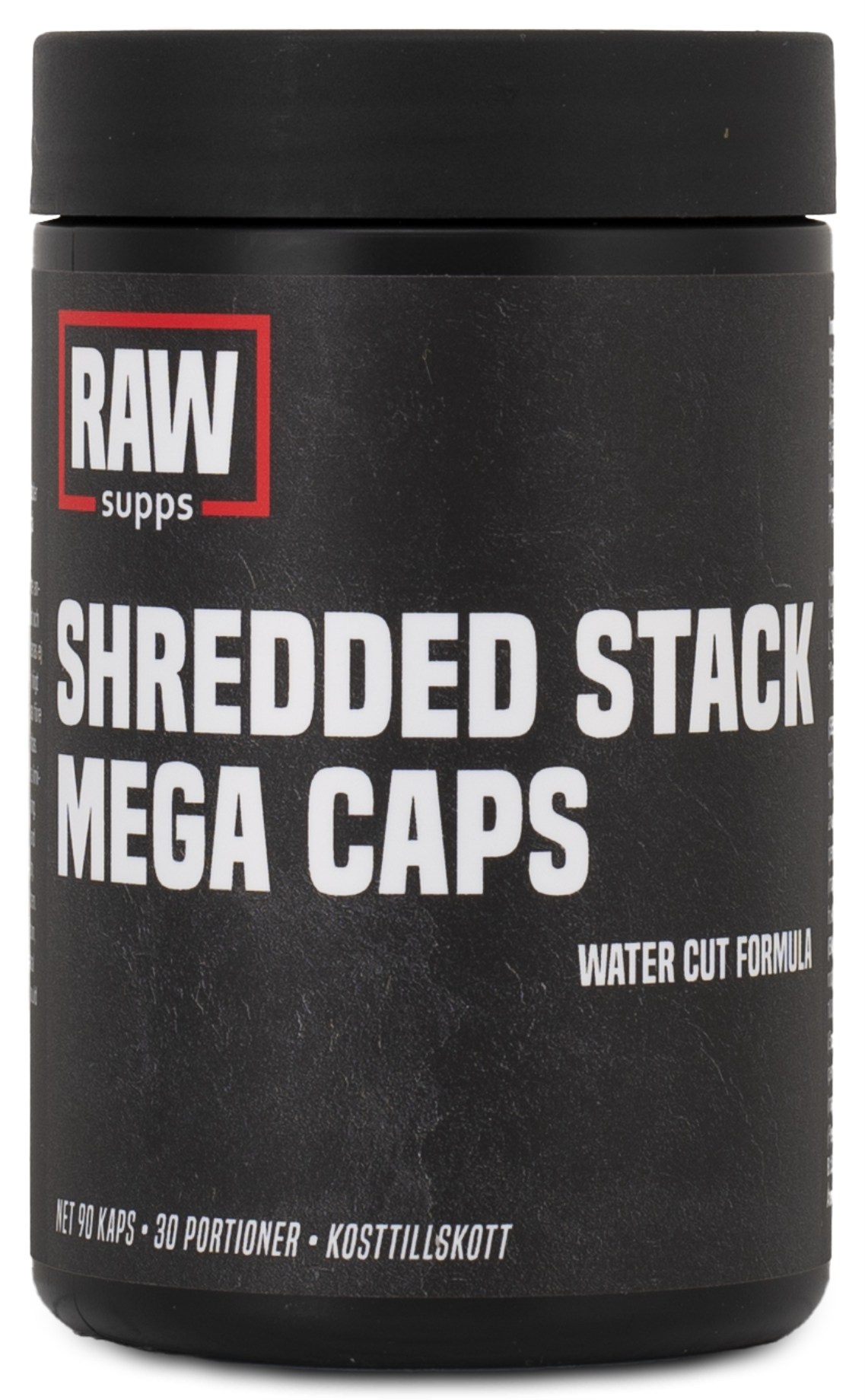 RAW Shredded Stack Mega Caps från RAW Supps – kapslar
