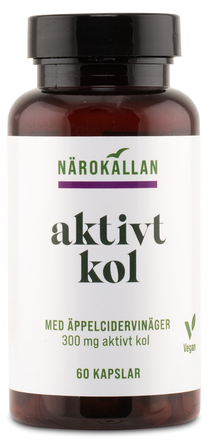Närokällan Aktivt Kol + Äppelcidervinäger från Närokällan – kapslar