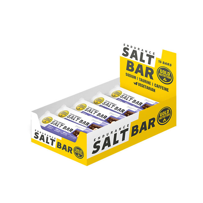 15 x Total Energy Salt Bar 40 g från Gold Nutrition – bar