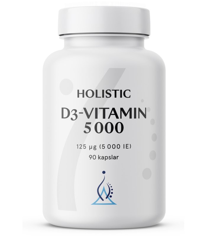 Holistic D3-vitamin 5000 IE från Holistic – kapslar