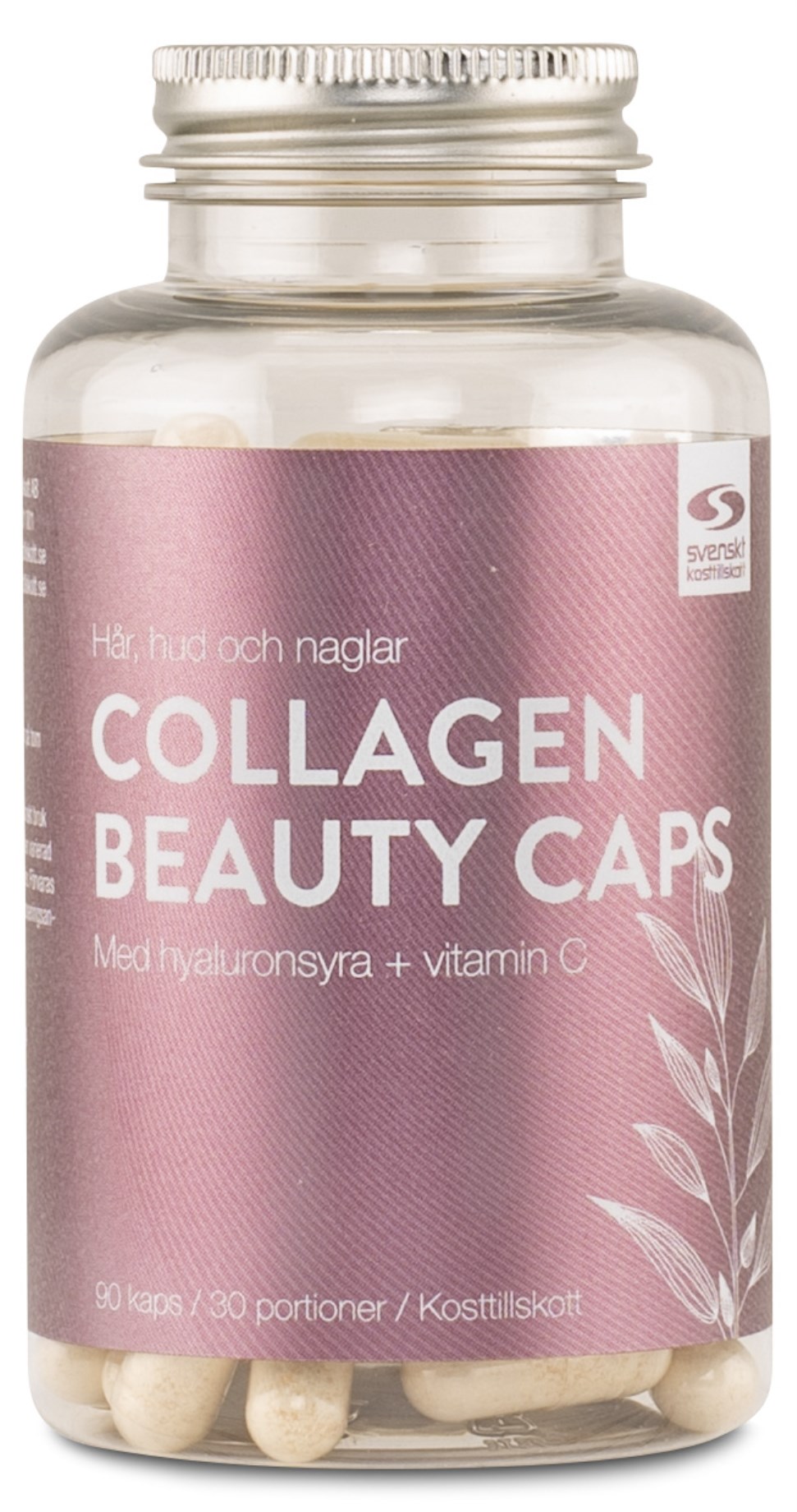 Collagen Beauty Caps från Svenskt Kosttillskott – kapslar