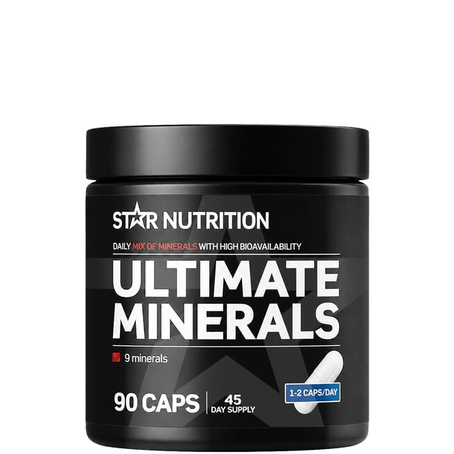 Ultimate Minerals, 90 caps från Star Nutrition – kapslar