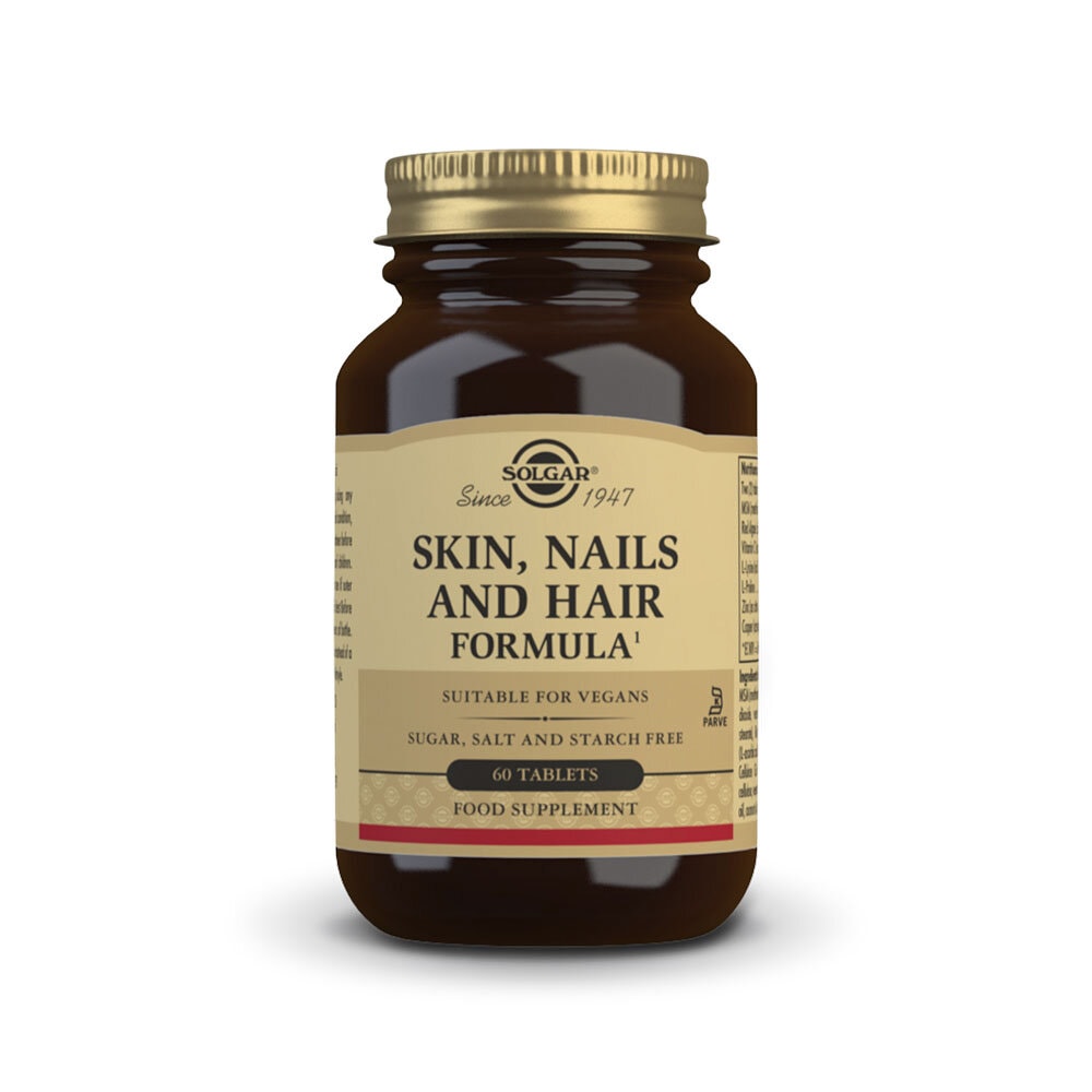 Skin, nails & hair formula 60 tabletter från Solgar – tabletter