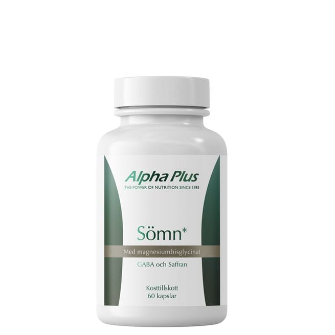 Sömn 60 kapslar från Alpha Plus – kapslar