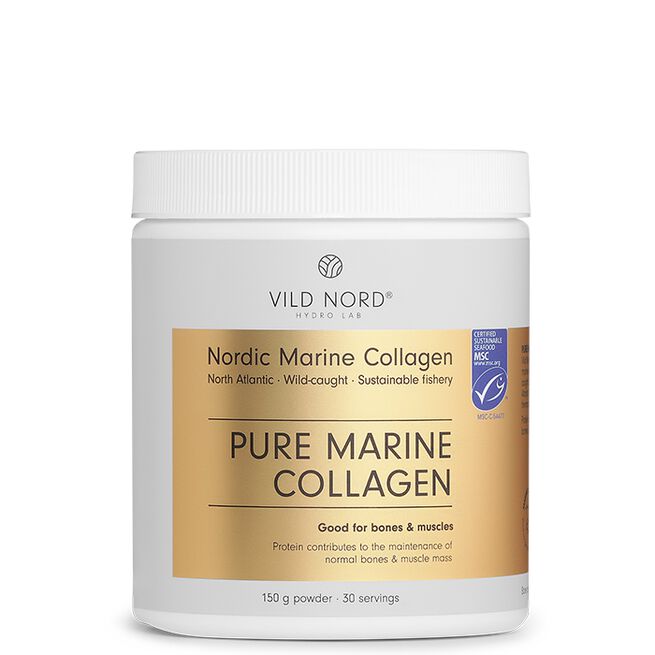 Pure Marine Collagen 150 g från Vild Nord – pulver
