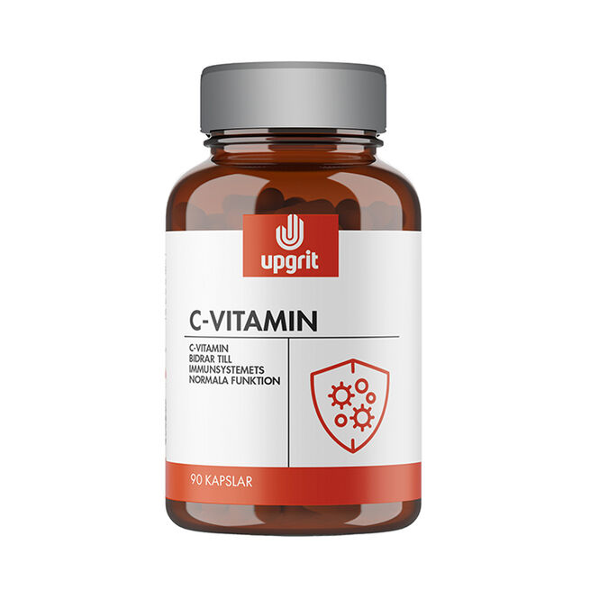 C-vitamin 90 kapslar från Upgrit – kapslar