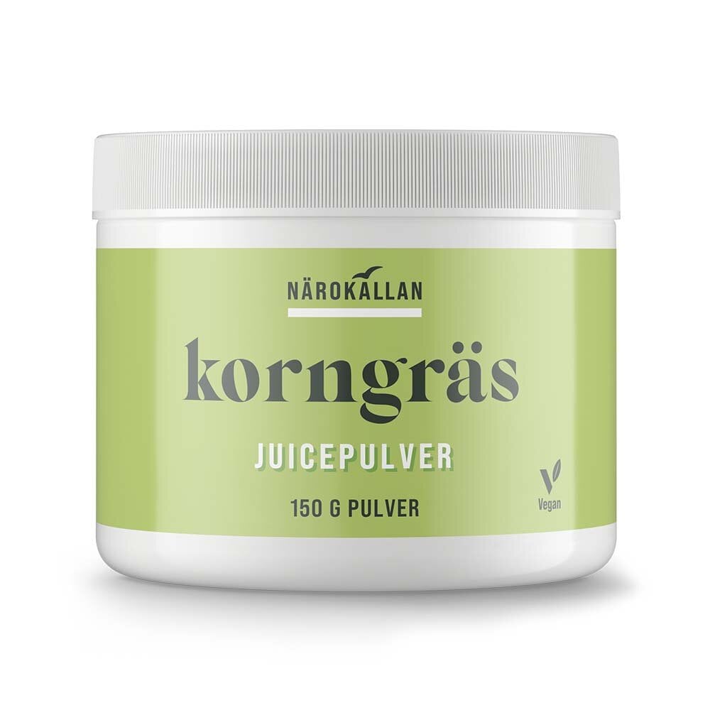 Korngräsjuicepulver 150g från Närokällan – pulver