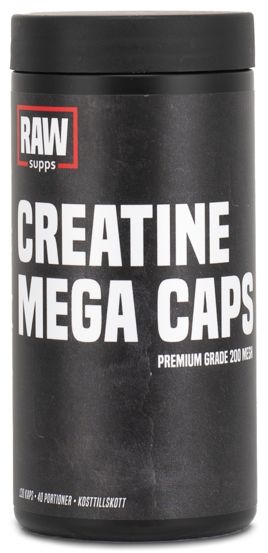 RAW Creatine Mega Caps från RAW Supps – kapslar
