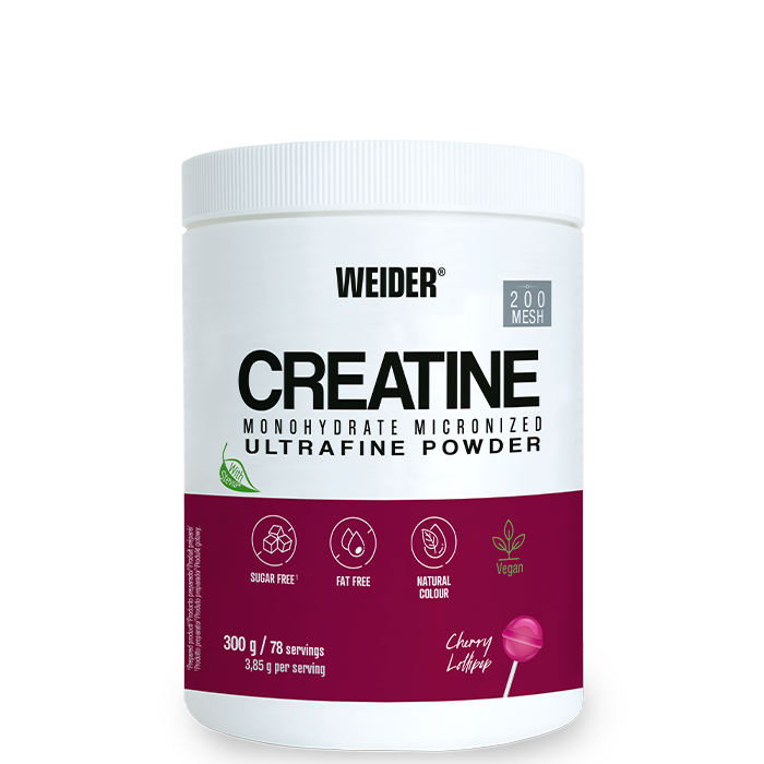 Creatine 200 Mesh Kreatin Monohydrat 300 g från Weider – pulver